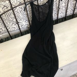 Vince .. sheer long top